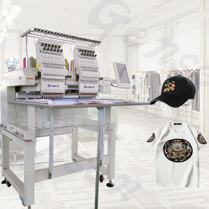Servicio a Domicilio! Máquina de bordar automática Dahao de dos cabezales y 9, 12, 15 agujas de alta velocidad para cuero y tela - Product Image 4