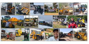 מלגזת שטח דיזל 4x4 להרמת משאות חקלאית, מלגזה <span class=keywords><strong>4</strong></span> טון 4WD למשאיות שטח קשה - Product Image 5