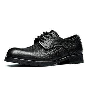 Chaussures en cuir pour hommes de style classique, de haute qualité, best-seller, élégantes et tendance, avec semelles épaisses et construction en cuir véritable - Product Image 4