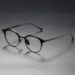 Meilleure vente, fournitures d'usine, montures en titane pur, montures de lunettes optiques, montures de lunettes en stock <span class=keywords><strong>ELLINGTON</strong></span> - Product Image 3