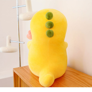 Ruunjoy mềm dễ thương nailong sữ<span class=keywords><strong>a</strong></span> Rồng đồ chơi sang trọng nhồi bông động vật khủng long với trái tim tăng hoa âu yếm plushie cho trẻ em Quà Tặng đồ chơi - Product Image 5