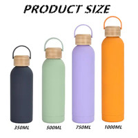 Thermos isotherme en acier inoxydable de 500 ml avec logo personnalisé pour le camping, les sports, la salle de sport - Anti-fuite, isolation de 12 à 24 heures, vente en gros
