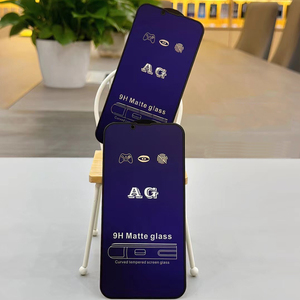 Anti Blue <strong>Ray</strong> AG Matte Tempered Glass for iPhone 16 15 13 14 Pro Max <strong>Mini</strong> 9H Glare/Fingerprint Screen Protector - Product Image 5