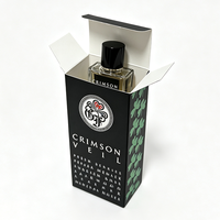 Caja de Embalaje de Cartón Blanco Plegable y Reciclable Personalizada para Perfumes y Cosméticos con Logotipo Personalizado
