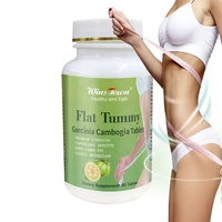Comprimé de Garcinia Cambogia Amaigrissant aux Herbes Naturelles OEM pour Ventre Plat, Perte de Poids, Brûle-Graisse, Pilules Minceur, Coupé Faim, Stimule les Adultes