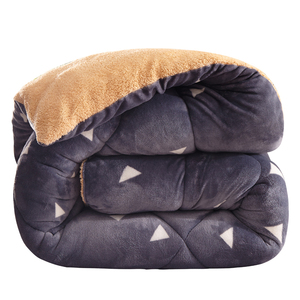 Phong cách Mỹ ngủ Viện trợ hoa mơ màng siêu mềm Linen Mink Sherpa Comforter - Product Image 6