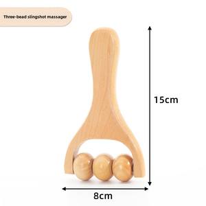 Personnalisé <span class=keywords><strong>en</strong></span> <span class=keywords><strong>cuir</strong></span> <span class=keywords><strong>en</strong></span> bois fronde dent Portable ménage dragage méridien masseur pour outil de Massage du corps - Product Image 5