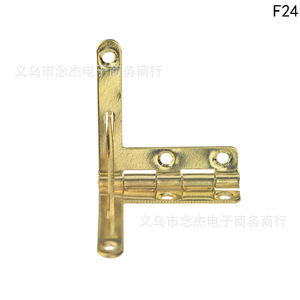 F23 24 25 Furniture Hinge 33x30mm Iron Surface Mount Durable Hardware Accessory - Product Image 3
