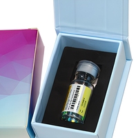 VS-085 Kemasan Vial 10ml Kustom Pribadi, Label Vial Air 3ml dan Stiker Hologram Kotak untuk Air 10ml