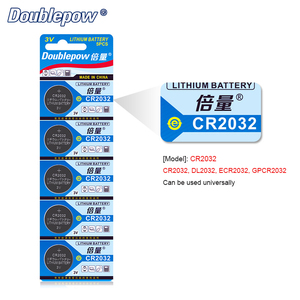 Doublepow Pin Điều Khiển Từ Xa Xe Hơi Li-mn Nút 3V Pin Nút 2016 2025 1632 1620 1616 1220 Cr2032 - Product Image 3