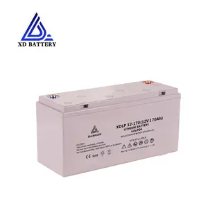 Paket Baterai Lithium Ion Lifepo4 12V 170ah untuk Telekomunikasi/Keranjang Golf/RV/EV