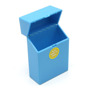 Lot de 40 <span class=keywords><strong>étui</strong></span>s <span class=keywords><strong>à</strong></span> cigarettes en plastique bon marché Vente en gros Boîte <span class=keywords><strong>à</strong></span> cigarettes avec logo <span class=keywords><strong>personnalisé</strong></span> Conteneur Accessoires pour fumeurs - Product Image 5