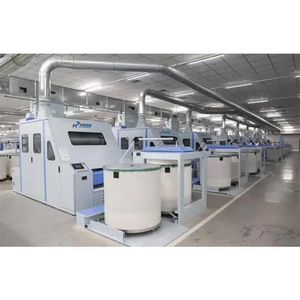 HURUI HR1238 Capacité de production de 140 kg/h pour la cardage à filature, machine à cardage à large largeur à haut rendement pour fibres chimiques de coton - Product Image 1