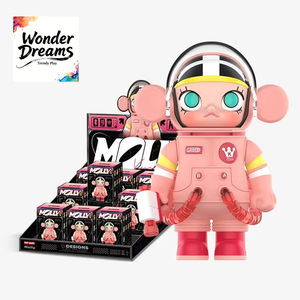 Figurine d'action Anime POP MART MEGA SPACE MOLLY Série 3 NOUVEAU Modèle de poupée de bureau 100% surprise pour décoration intérieure - Product Image 1