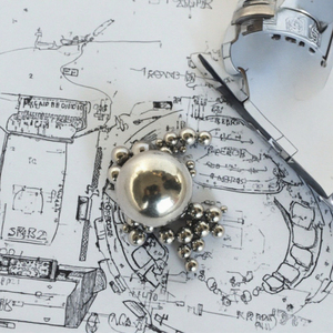 SUJ2 <span class=keywords><strong>3.175mm</strong></span> 1/8 pulgadas G10 Bola de acero cromado para rodamientos - Product Image 6