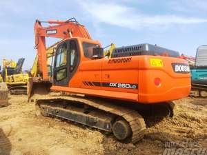รถขุด Doosan DX260lca สภาพดี ผลิตภัณฑ์แท้ 26 ตัน รถขุด Doosan DX 260 มือสอง เครื่องจักรหนัก มีสินค้าในสต็อก - Product Image 5
