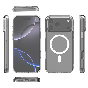 Nuovo lusso trasparente TPU + PC custodie magnetiche per iPhone 17 Pro <span class=keywords><strong>custodia</strong></span> per telefono <span class=keywords><strong>cellulare</strong></span> antiurto per iPhone 17 Pro Max - Product Image 2