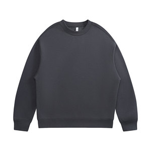 Francés Terry algodón de gran tamaño gimnasio baloncesto sudadera hombres cuello redondo sudadera logotipo personalizado - Product Image 5