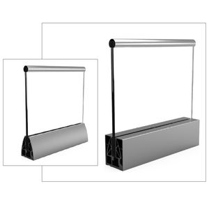 HDSAFE Garde-corps en verre pour <span class=keywords><strong>terrasse</strong></span> extérieure, pince en aluminium pour garde-corps en forme <span class=keywords><strong>de</strong></span> U, balustrade, garde-corps <span class=keywords><strong>de</strong></span> balcon, barrière en verre pour <span class=keywords><strong>terrasse</strong></span> - Product Image 5