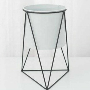 Soporte de Metal para plantas de jardín, soporte para macetas, jarrón de hierro - Product Image 4