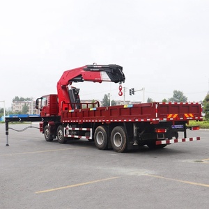<span class=keywords><strong>Camion</strong></span> benne basculante hydraulique 8x4 neuf de marque SHACMAN <span class=keywords><strong>avec</strong></span> <span class=keywords><strong>grue</strong></span> de chargement et grappin de levage - Product Image 2