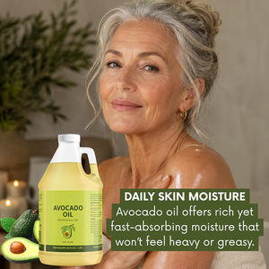 Aceite <span class=keywords><strong>de</strong></span> <span class=keywords><strong>Aguacate</strong></span> 100% Puro Prensado en Frío, Virgen Sin Refinar, para Piel Seca y Madura, Aceite Hidratante Profundo, Venta al Por Mayor - Product Image 4