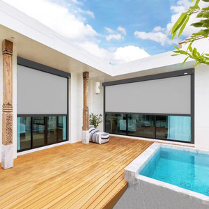 Tende a Rullo Motorizzate Oversize per Esterni con Zip, Schermi Retrattili per Ombreggiatura - Product Image 6