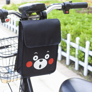 Sac de transport pour vélo électrique Kumamon, imperméable, 4,5L-6,8L, panier avant multifonctionnel - Product Image 1