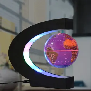 3 inches magnetic levitation globe/C shape magnetic floating globe/magnetic levitation products