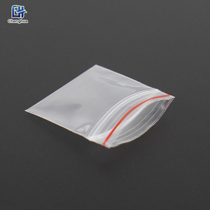 맞춤형 투명 미니 PE LDPE 일회용 지퍼백 재밀봉 가능 플라스틱 포장 백 - Product Image 3