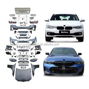 Kit de Carrocería <span class=keywords><strong>F30</strong></span> a G20 LCI sin Necesidad de Cortes para <span class=keywords><strong>BMW</strong></span> Serie 3 <span class=keywords><strong>F30</strong></span> F35 <span class=keywords><strong>320i</strong></span> 325i 330i <span class=keywords><strong>2013</strong></span>+ a G20 G28 LCI, Parachoques y Faros LED <span class=keywords><strong>F30</strong></span> - Product Image 1