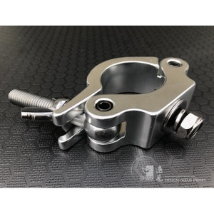 Mới nhất phổ biến toàn cầu chất lượng cao mô hình nhôm chiếu sáng giàn hiển thị ống đôi kẹp - Product Image 2