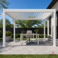 Serre en verre préfabriquée MEXIN en aluminium, véranda, serre, abri pour piscine, jardin, patio, cour arrière