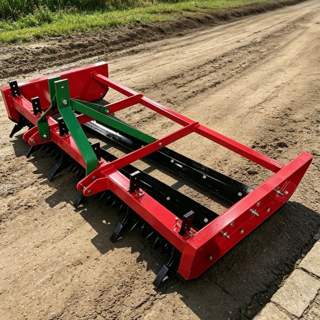 6FT 3 Point Rear Mounted cat 1 Agricultural Land Plane Leveler for Tractors Factory Direct OEM