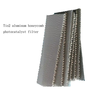 Customized Aluminium Honeycomb Plate Nano <strong>TiO2</strong> <strong>Photocatalyst</strong> Filters Formaldehyde Catalytic Filter - Product Image 5