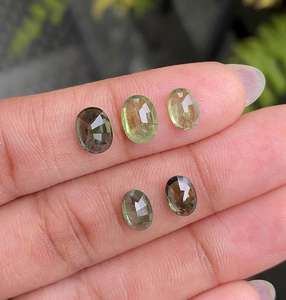 Natural Green Oval Cut Sapphire <b>Loose</b> <b>Gemstone</b> for Wedding Engagement Rings-All Sizes - Product Image 6