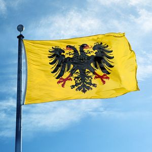 Bandera de Alemania 3x5 pies, poliéster de alta resistencia 100D, bandera nacional alemana con ojales de latón, bandera de la Confederación Alemana - Product Image 6