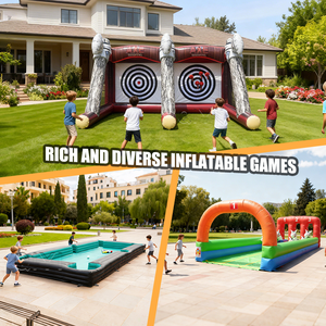 Vente flash Jeu de lancer de hache gonflable à double porte pour les événements festifs - Product Image 5