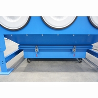 Cartouche filtrante à jet pulsé de qualité industrielle, double durabilité, haute efficacité, dépoussiéreur pour le meulage et le polissage