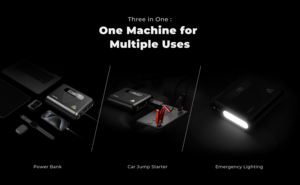 Arrancador de Coches OUKITEL C01 con Iones de Sodio, 1350A Pico, PD60W, 4000+ Ciclos, 27500mAh, Batería de Emergencia para Coche, Banco de Energía - Product Image 6