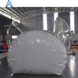 الصين مصنع تخصيص نفخ قبة شفافة واضحة PVC للماء التخييم فقاعة منزل خيمة فندق غرفة للبيع