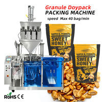 Machine d'emballage automatique pour sachets préformés de pois chiches et d'arachides grillées