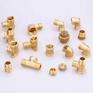 Accesorios de Tubería de Cobre de 4 Puntos con Roscas Internas y Externas, Conexión Directa para Suministro de Agua - Product Image 5