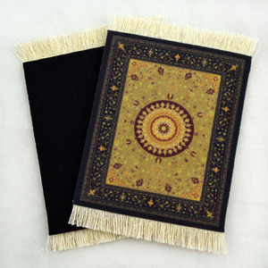 Alfombra de Ratón de Lujo Estilo Retro Persa con Diseño Elegante y Patrón de Tela de Alfombra - Product Image 1