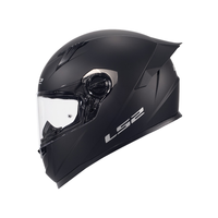 Casque de Moto Intégral LS2 FF300 Design Racing Anti-Buée pour Hommes et Femmes Toutes Saisons ABS Grand Spoiler Mousse Neuf