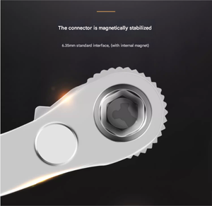 Bộ tuốc nơ vít bánh cóc 1/4 10 món, bộ dụng cụ cờ lê mini chính xác để sửa chữa nhà, vỏ cứng chắc chắn - Product Image 4