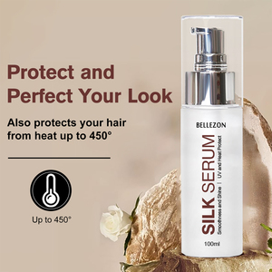 Il siero per la stampa di seta protegge i capelli dai danni causati dal calore riduce il siero per capelli - Product Image 2
