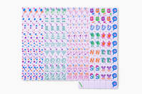 2026 Meistverkaufte Amerikanische Mahjong-Steine Cheeky Line Flieder Hochwertige Maßgefertigte Tragbare Langlebige Luxus-Familienspiele Unterhaltung