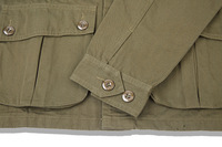 Veste de chasse pour homme de luxe en toile 100% coton imperméable et respirante à plusieurs poches