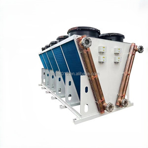 Raffreddatore ad aria a V Hylita con pompa industriale, tubi in acciaio inox SS316, compressore Hitachi, flusso d'aria 900 CFM, raffreddamento ad acqua adiabatico, onda sinusoidale - Product Image 2